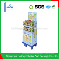 Reasonable acceptable price water retail bottle display racks stands